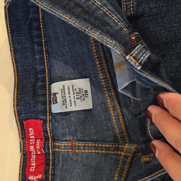 Vintage Y2k Levi's 510 Women's Classic Denim Sz 12 M - Picture 7 of 13